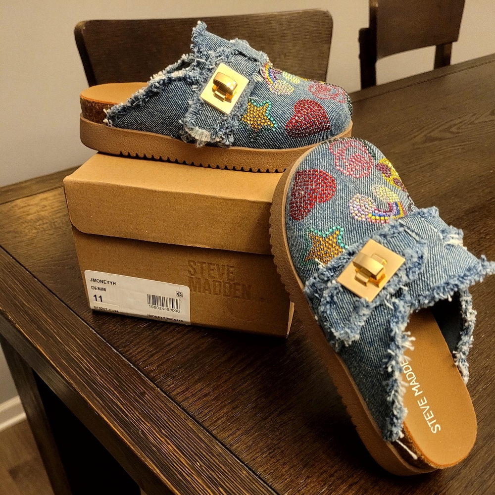 Steve Madden  Size 11c Denim